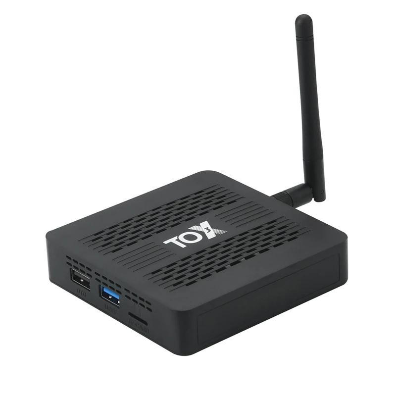 TOX3 ȵ̵ Ʈ TV ڽ,   LAN, 1000M BT4.1, 4K ž ڽ, Amlogic S905X4, 4GB, 32GB, 2.4G, 5G EU ÷